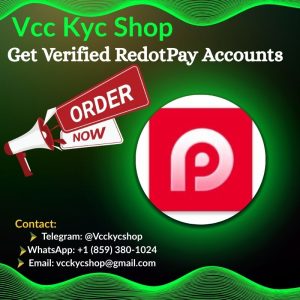 Get Verified RedotPay Accounts